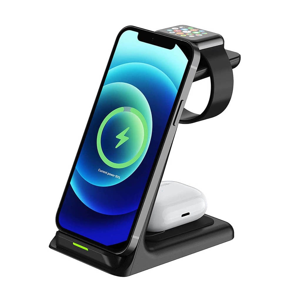 20W Wireless Charger Stand For IPhone & Apple Watch