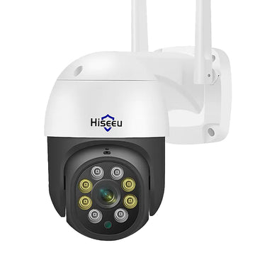 Hiseeu 4K 8MP Smart Wifi PTZ Camera 5x Digital Zoom AI Human Detection ONVIF Wireless CCTV IP Camera Home Security Protection